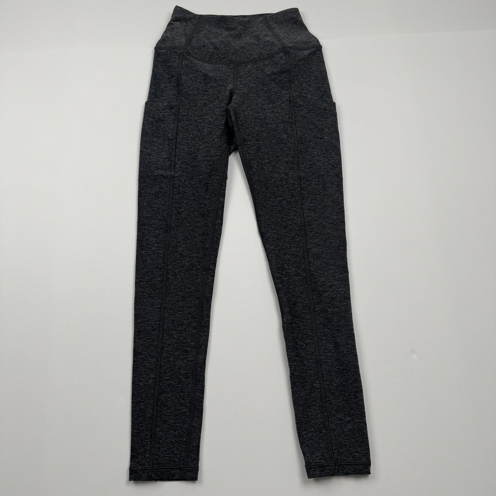 The North Face Pants Womens XS (19x24) Gray High Rise Athletic Leggings Pockets